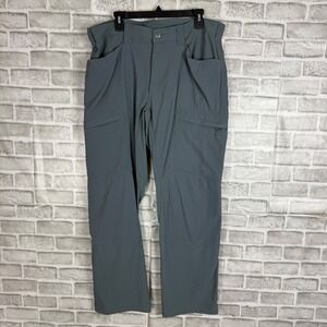 Alaskan Hardgear Men's Cargo Pants Outdoor Hiking Workwear Gray 38 x 32 Nylon